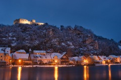 Wintereinbruch in Kallmünz